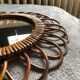 Rattan mirror 42cm