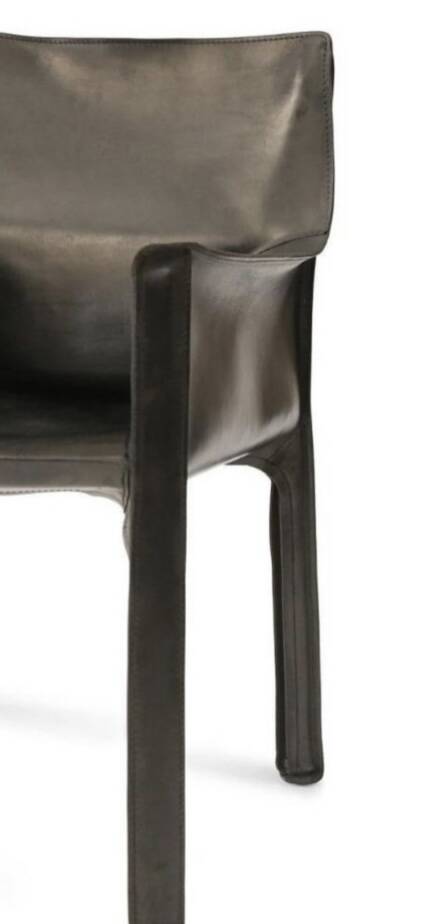 Cassina leather armchair