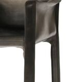 Cassina leather armchair