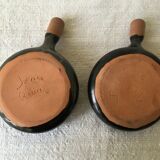 Pair of ceramic cups by Jean Rivier