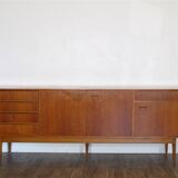 Vintage Scandinavian teak sideboard from the 1960s