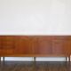 Vintage Scandinavian teak enfilade from the 1960s.
