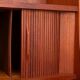 Danish teak bookcase by Johannes Sorth for Nexø, 1960s