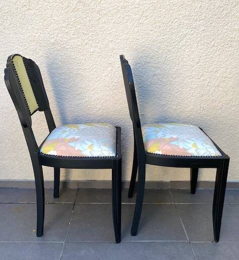 Pair of retro 1930s style chairs