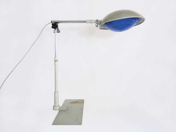 Ancienne lampe de bureau Ferdinand Solere pour Solère Paris, années 50