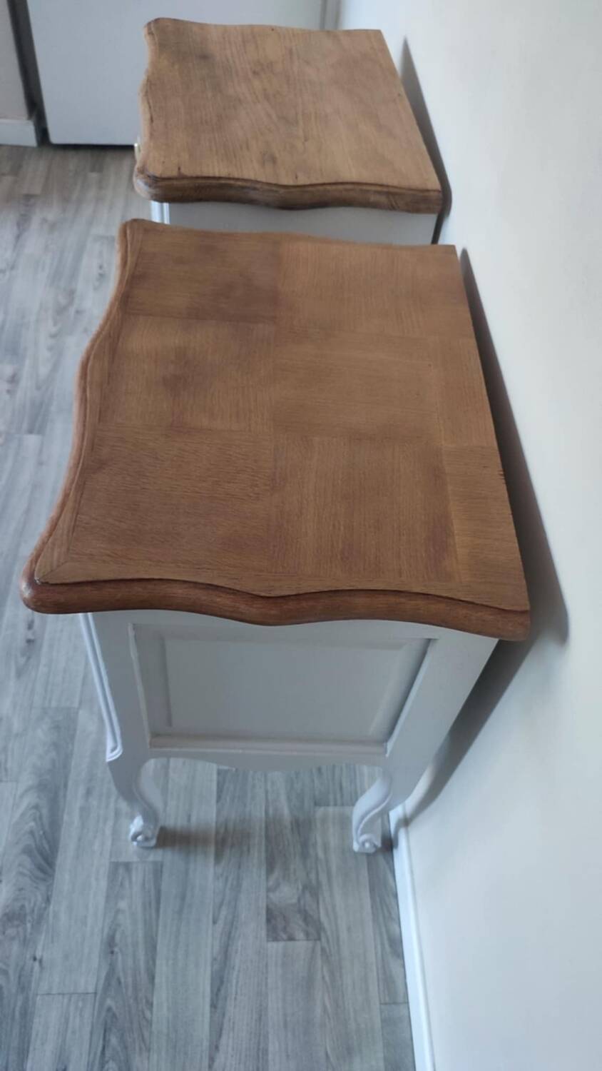 Restored bedside tables available