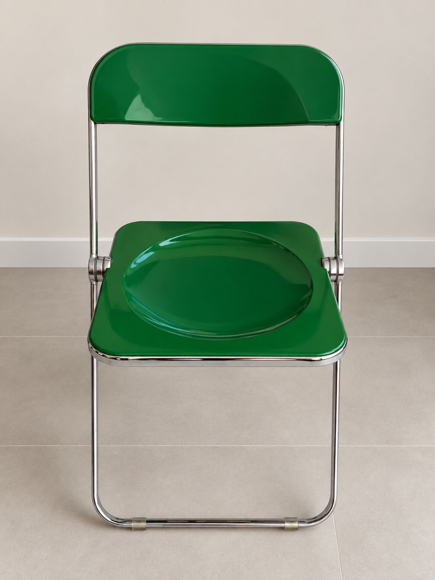 Green Plia 1960 Giancarlo Piretti for Anonima Castelli