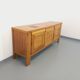 Vintage Maison Regain sideboard in solid elm from the 70s