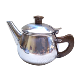 Stainless individual teapot