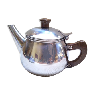 Stainless individual teapot