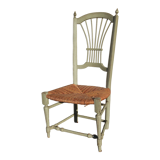 Ancienne chaise à langer Louis XVI