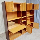 Rare Vtg Mid Century Teak G Plan Libretto Wall Unit Media Cabinet Danish #638