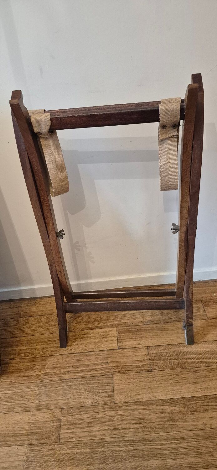 Mahogany marine table