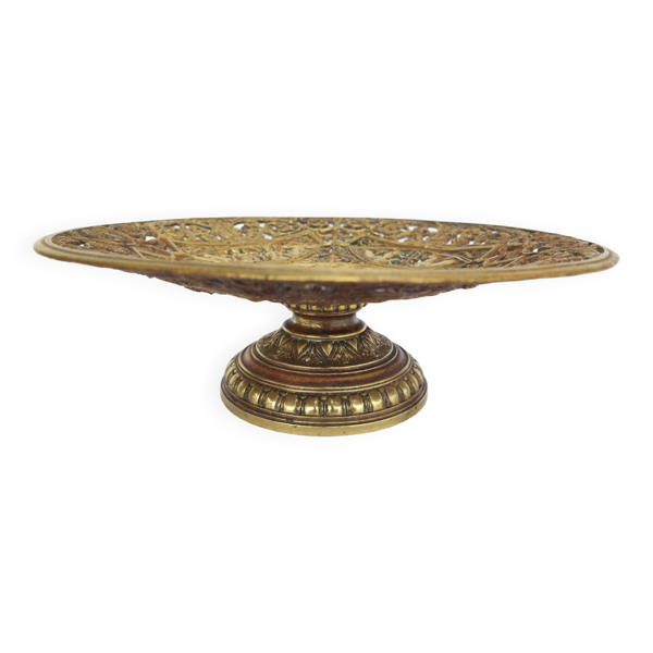Plat classique en bronze Tazza