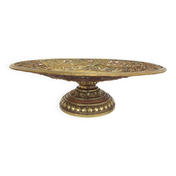 Plat classique en bronze Tazza