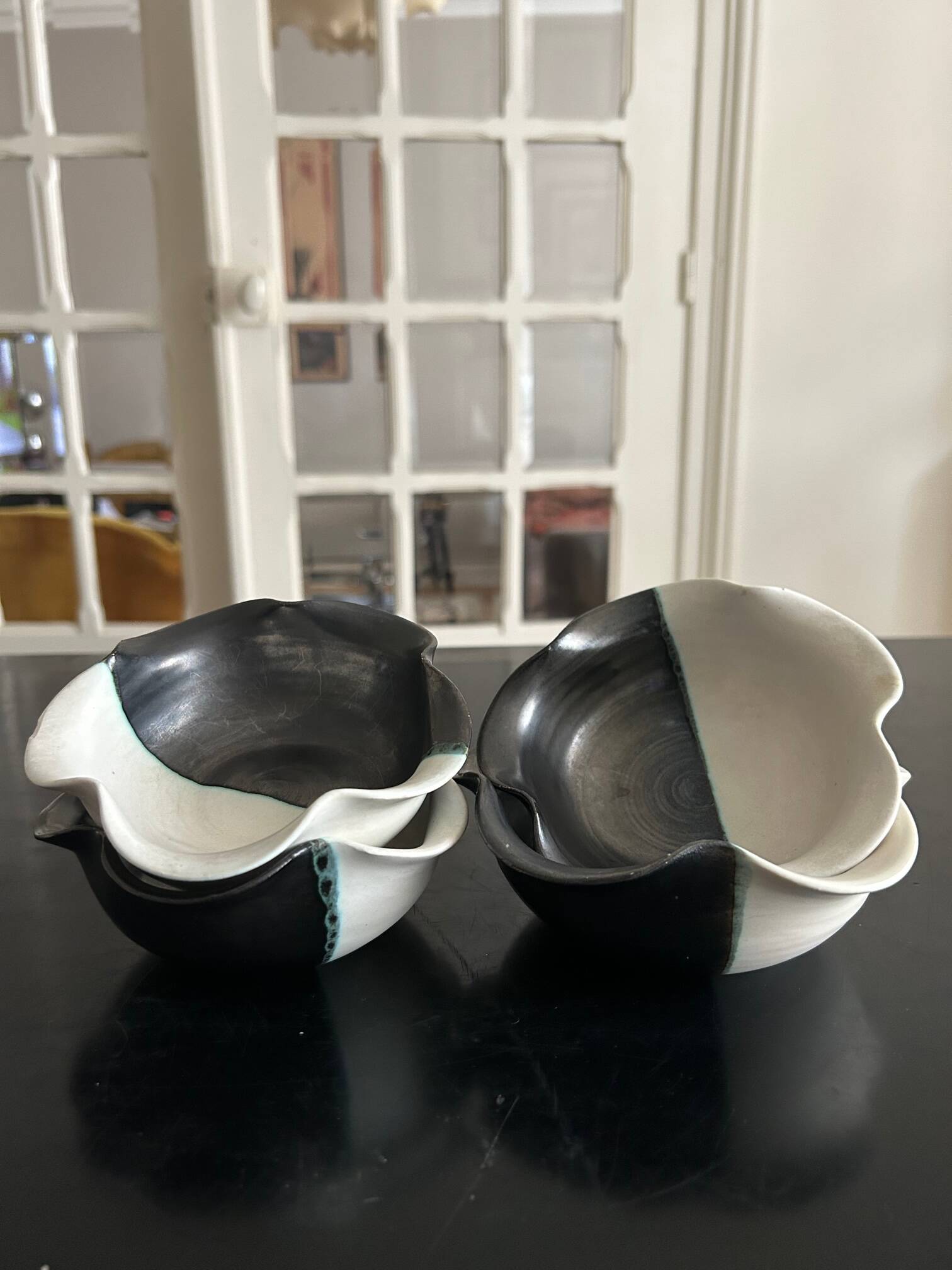 4 bowls Atelier Cerenne Vallauris