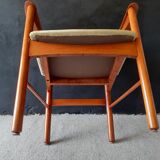 Vintage office chair, anise green