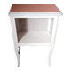 Vintage bedside table revamped