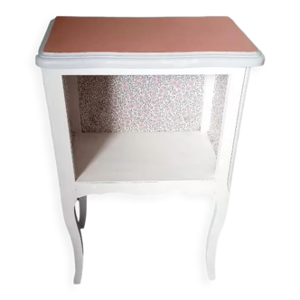 Vintage bedside table restyled