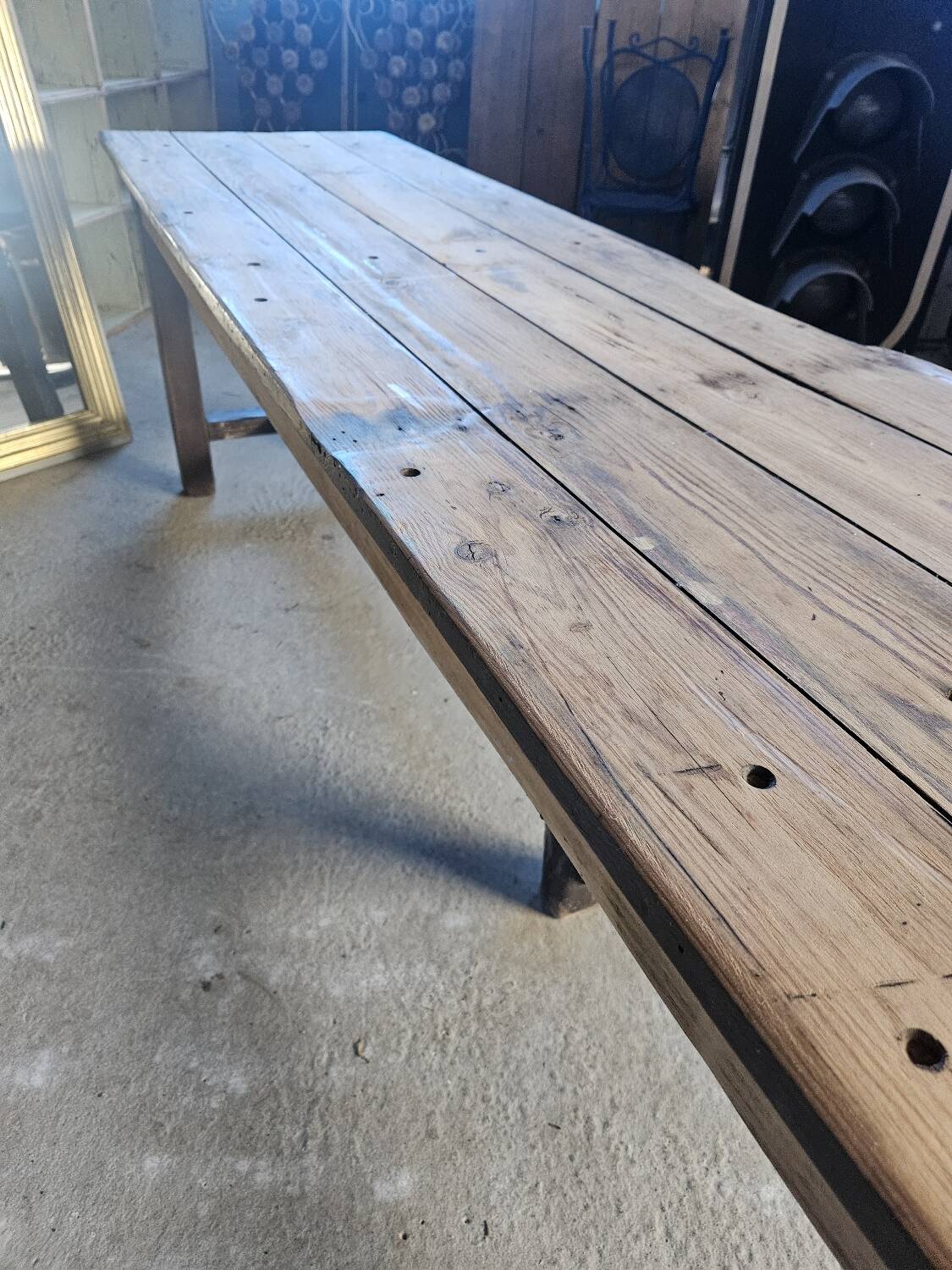 Large Farmhouse Country Table