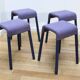 Set of 4 Strole designer poufs, Johanson