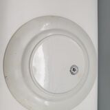 Vintage round dish in English earthenware