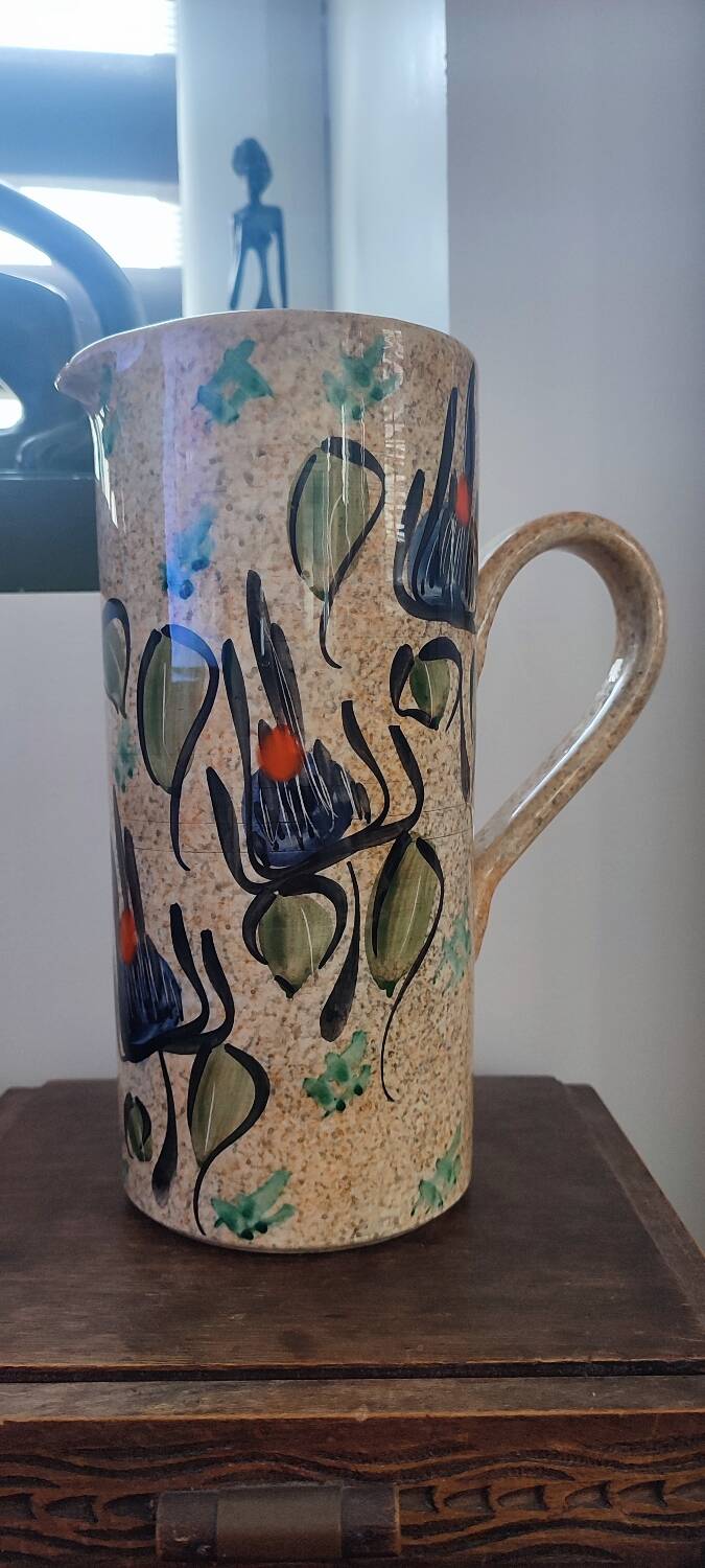 Large ceramic pitcher from Vallauris