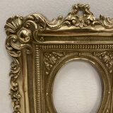 Brass photo frame