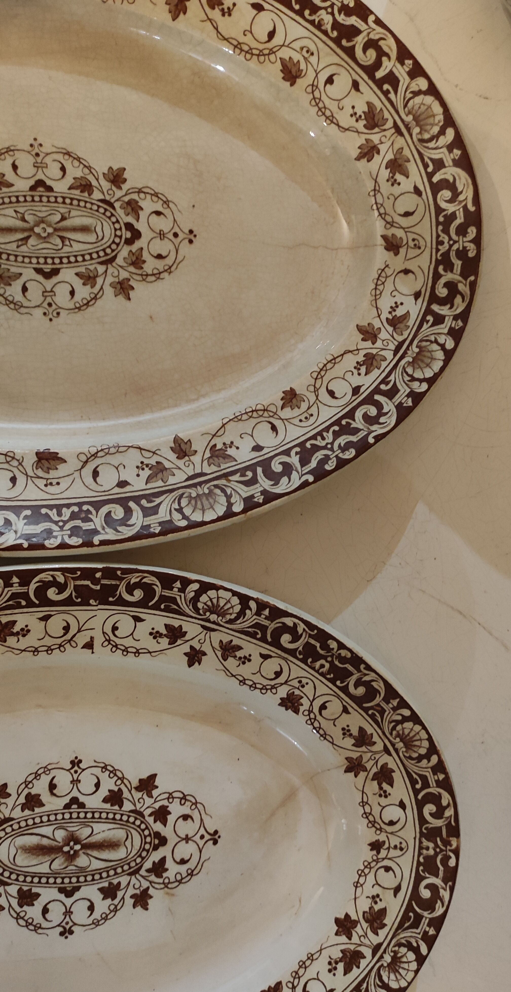 Former Jules Vieillard Bordeaux tableware service/Louis XV model/ 73 pieces