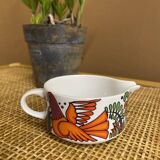 Vintage Acapulco pot with saucer