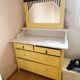Commode jaune art déco années 20-30