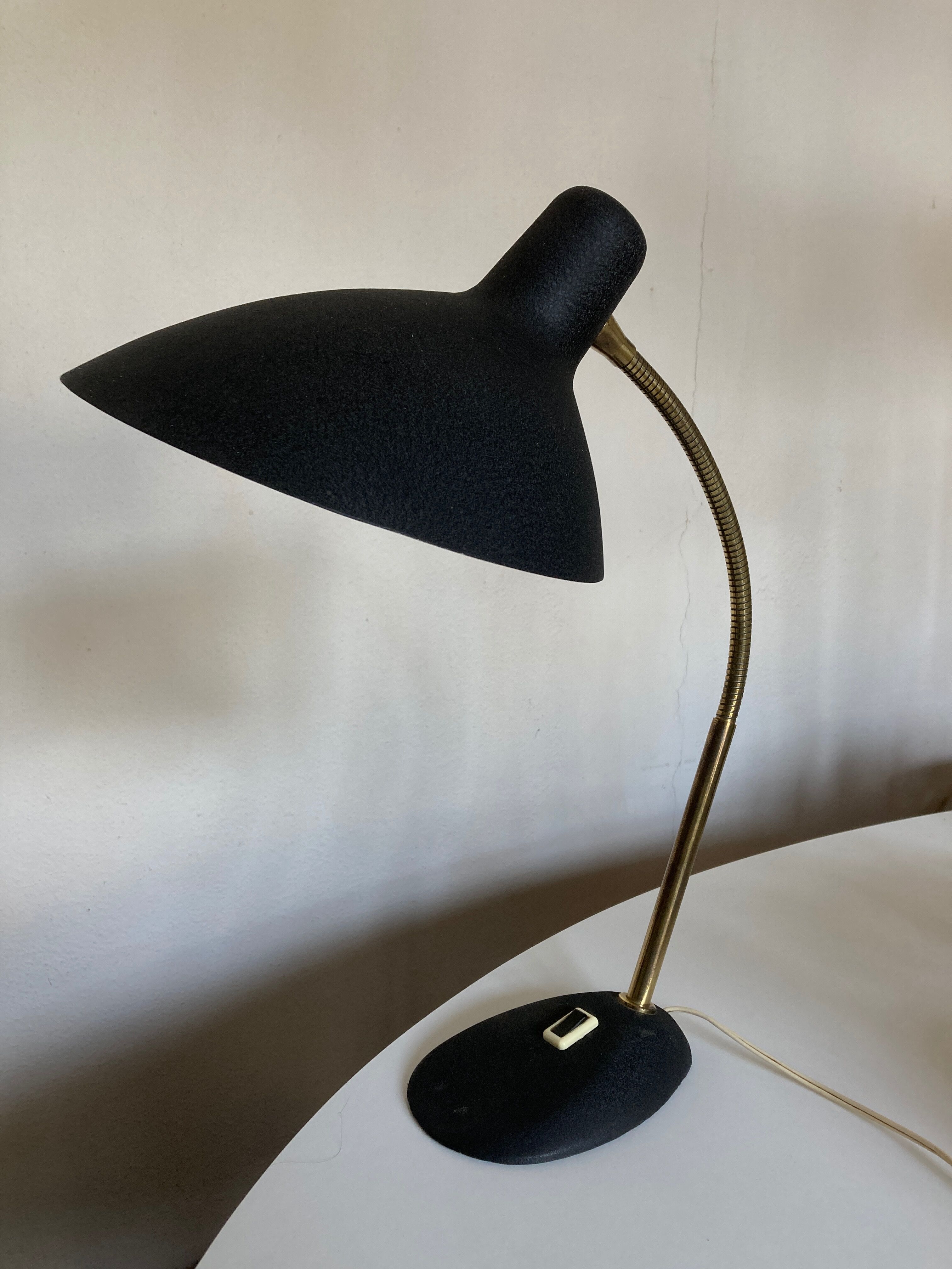 Desk lamp Jean Boris Lacroix mid century modern 1950