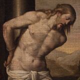 17th century Italian painting, Flagellation of Christ