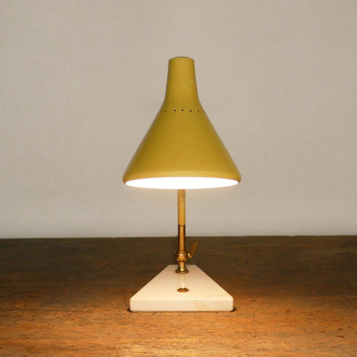 Mid-Century table lamp by Stilux Milano, Italy, 1950s.