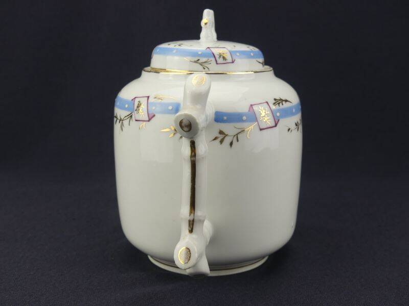 Antique porcelain teapot