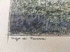 Aquarelle Et China Motiven Vigo Di Fassa Signé E.Baldwin 1955