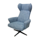 Blue Highback swivel chair 1960s