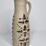 Cove vase carstens tonnieshof, west germany, 60s, 26 cm