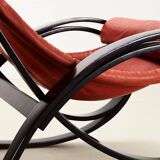 Gae Aulenti Sgarsul Rocking Chair for Poltronova Italy 1962