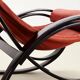 Gae Aulenti Sgarsul Rocking Chair for Poltronova Italy 1962