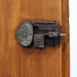 Cabinet de mariage en art populaire peint 1817