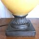 Vintage cracked ceramic lamp