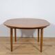 Mid century round extendable dining table and chairs from mcintosh, 1960s, set of 5
