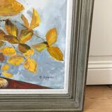 Country bouquet painting G.Dubois