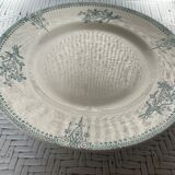 Plate on pedestal Saint-Amand