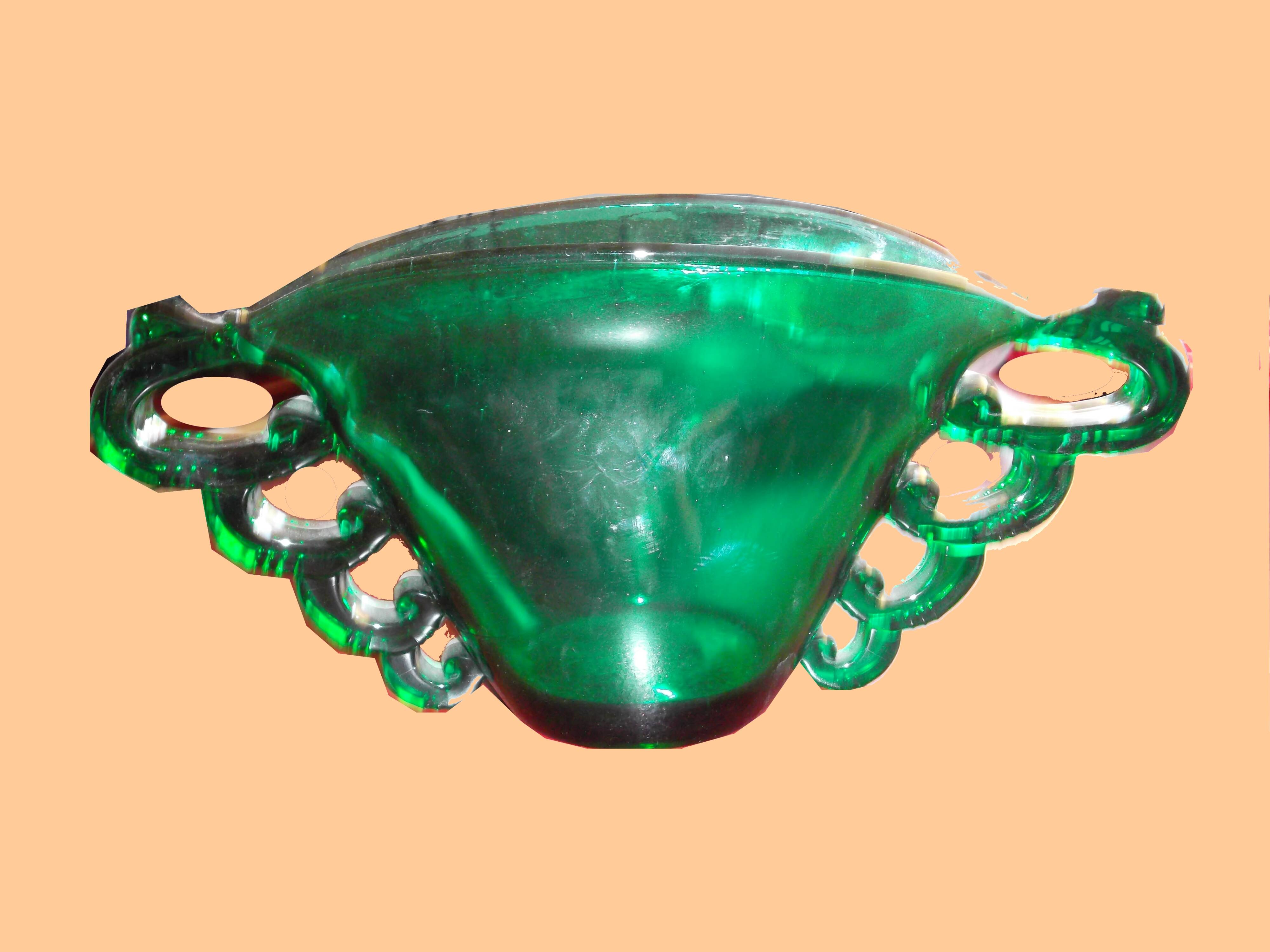 Vase Daum Pierre d'Asven