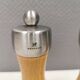 Salt and pepper set with Peugeot grinder.
