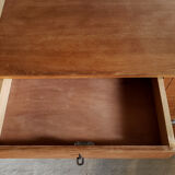 Blond oak desk