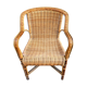 Rattan/wicker vintage adult armchair