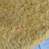 Plush cocktail armchair